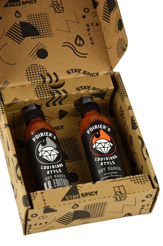 Dustin Poirier Hot Sauce Duo Pack X4