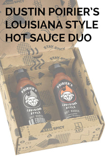 Dustin Poirier Hot Sauce Duo Pack X4