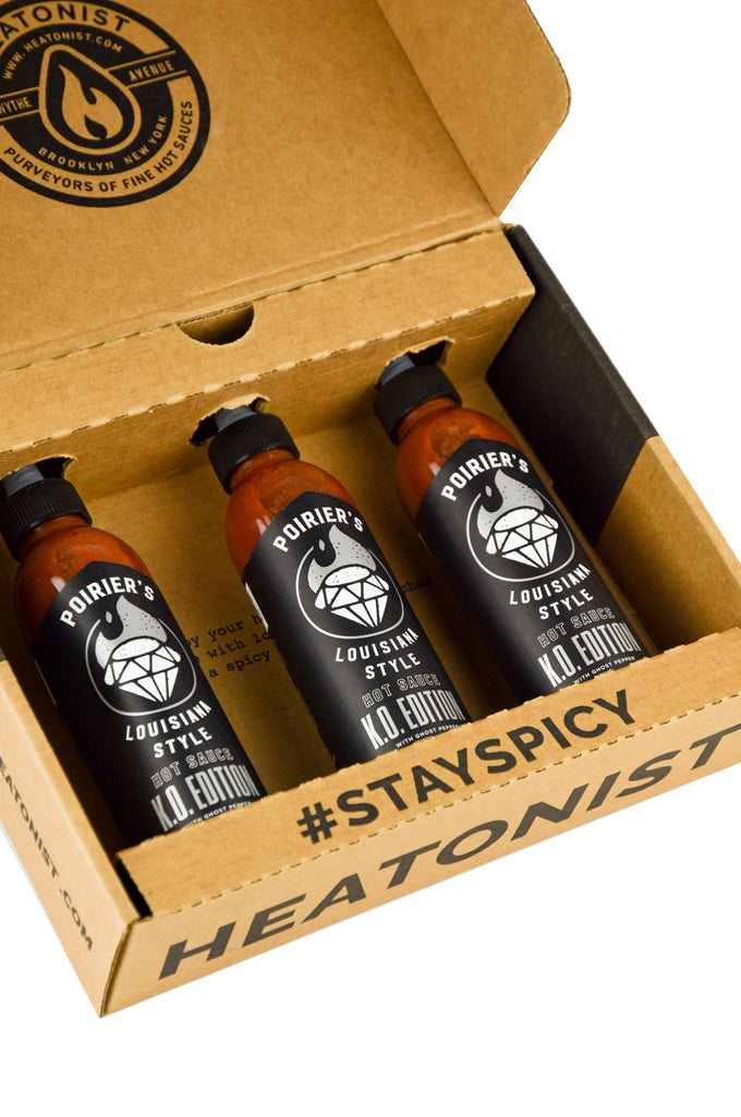 Dustin Poirier Hot Sauce - KO Edition 3 Pack U4