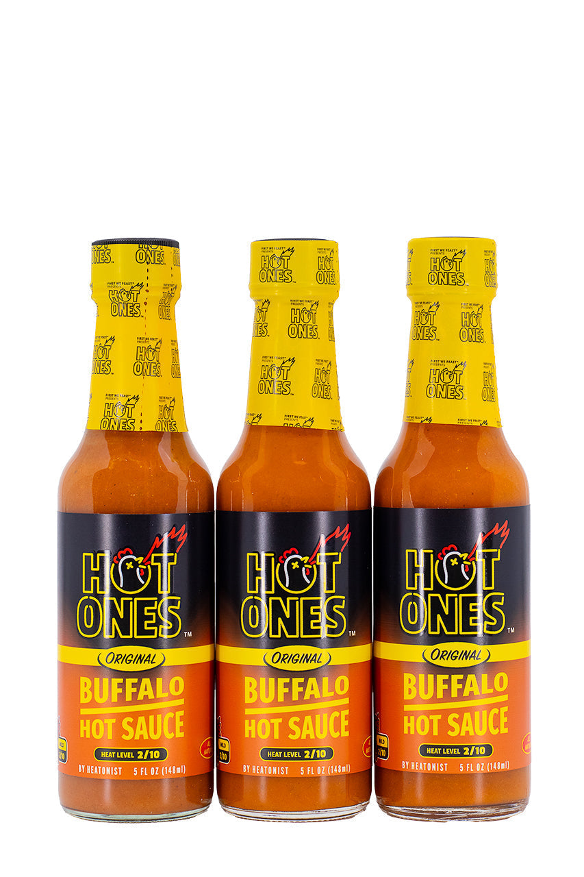 Buffalo Hot Sauce 3-Pack | Hot Ones Hot Sauce P5