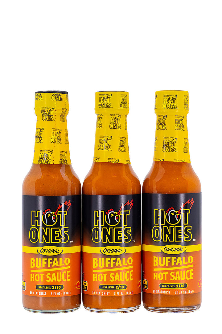 Buffalo Hot Sauce 3-Pack | Hot Ones Hot Sauce P5