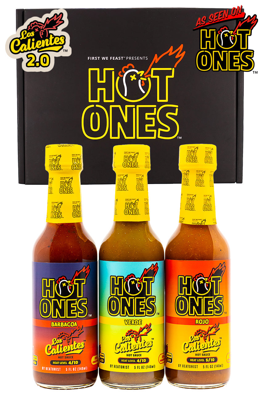 Los Calientes Trio Pack | Hot Ones Hot Sauce S7