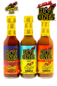 Los Calientes Trio Pack | Hot Ones Hot Sauce S7