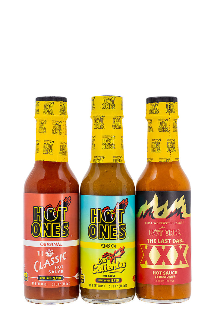 Hot Ones Trio Pack - Original | Hot Ones Hot Sauce I5