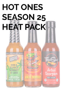 Hot Ones Hot Sauce Heat Pack - Season 25 W5