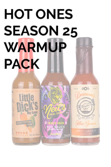 Hot Ones Hot Sauce Warmup Pack - Season 25 O0