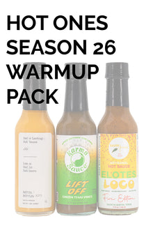 Hot Ones Hot Sauce Warmup Pack - Season 26 C4