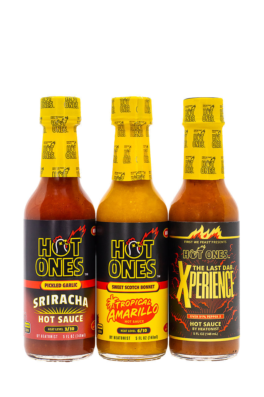 Hot Ones Hot Sauce Trio Pack - Season 27 K4
