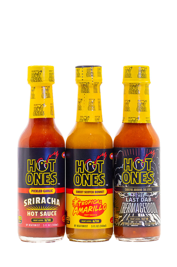Hot Ones Hot Sauce Trio Pack - Season 28 D4