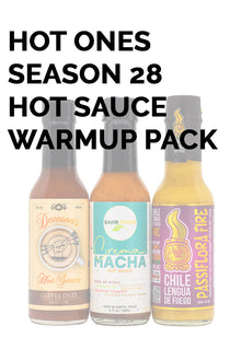 Hot Ones Hot Sauce Warm Up Pack - Season 28 H2