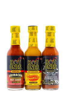 Hot Ones Hot Sauce Trio Pack - Season 29 Z5