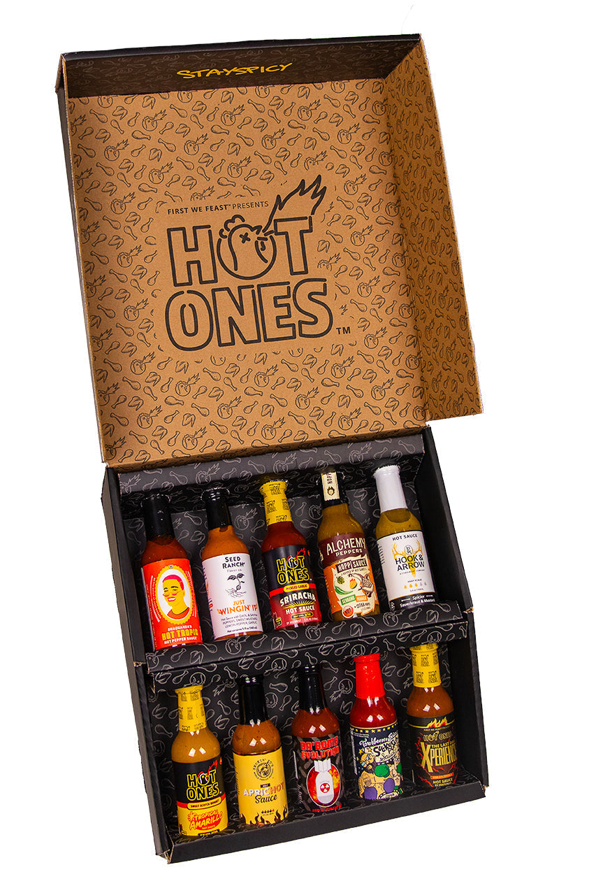 Hot Ones Hot Sauce 10 Pack - Season 27 I6