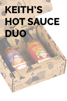 Chicken & Burger Hot Sauce Duo Pack | Keith's P9