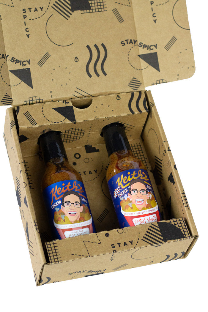 Keith's Chicken Sauce Hot Sauce Duo Pack | Keith's E4
