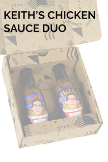 Keith's Chicken Sauce Hot Sauce Duo Pack | Keith's O7