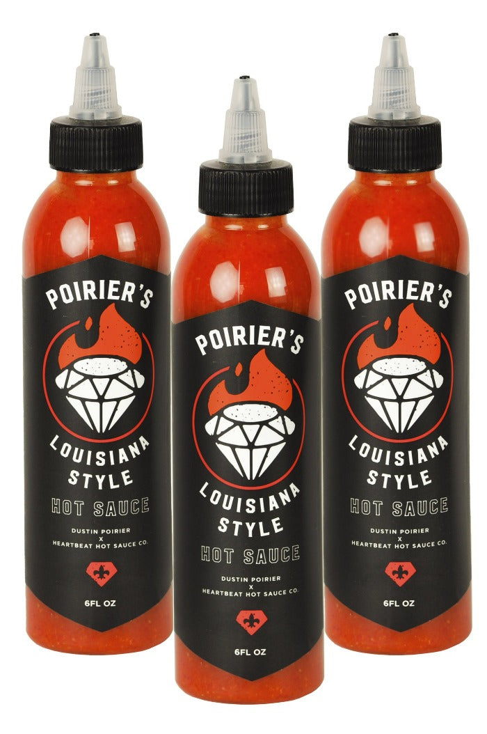 Dustin Poirier Hot Sauce 3 Pack | HEATONIST I1