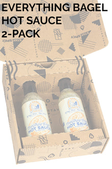 Secret Handshake Food Co Everything Bagel Hot Sauce 2-Pack S4